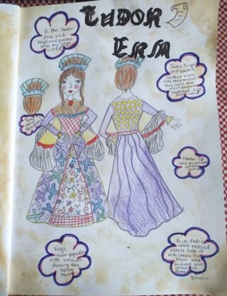 Illustrated page titled 