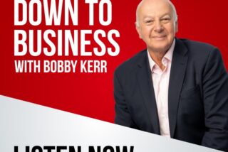 Poster of Newstalk's Down to Business with Bobby Kerr